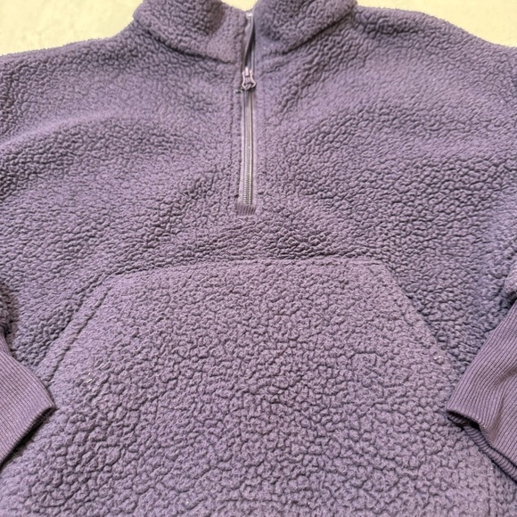 🍁 3/$15 All in Motion Kids' Fleece Pullover - Dark Purple - Picture 2 of 4